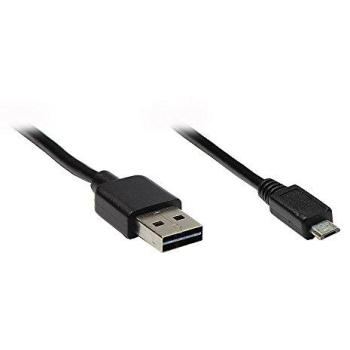 Varia USB 2.0 Verbindungskabel, 2m, A auf Micro B
