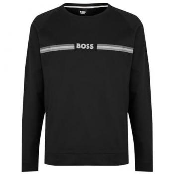Sudadera Negra BOSS para Hombre