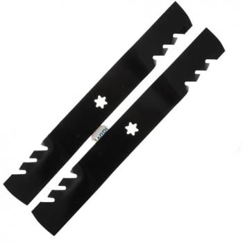 Kit de deux lames Oregon Gator Mulching 96,5 cm – Remplace 742‑0610A