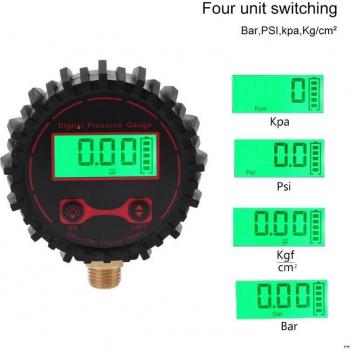 LKW‑Reifen‑Messgerät 0‑250 PSI Digital, ¼‑Zoll-Taschenlampe – Auto & Fahrrad