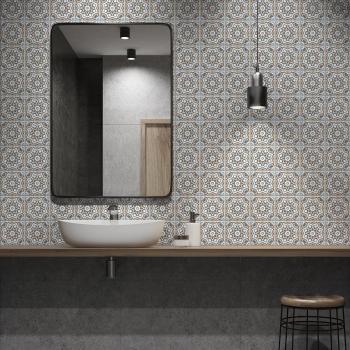 Autocollants de Carrelage Adhésif pour Cuisine et Salle de Bain