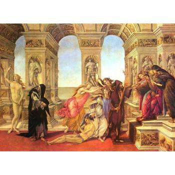 Kunstgeschichte: „Die Verleumdung des Apelles“ von Sandro Botticelli, 1495‑1497