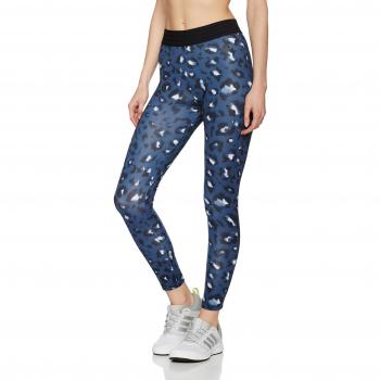 Adidas ESS AOP Tights Damen S-Blau (Maruni)