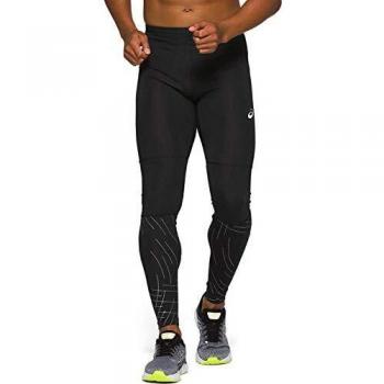 ASICS Herren Sportleggings, Nacht Schwarz, M