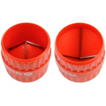 Bavureur bi‑face pour tubes de 6 à 36 mm (Vorel)