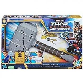 Marvel Thor Love & Thunder Mighty FX Mjolnir Electric Hammer