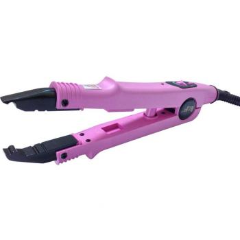Placa Plancha Fusionadora de Cabello Rosa