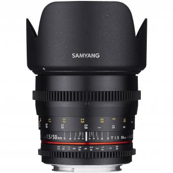 Obiettivo Samyang VDSLR 50mm T1.5 AS UMC Cine Micro 4/3