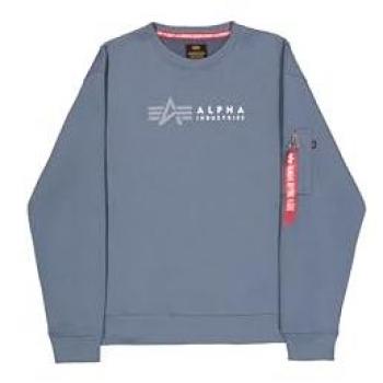 Felpa AlphaIndustries Bianco