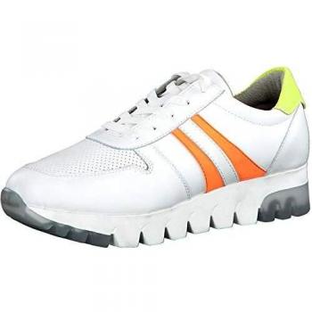 Tamaris Damen Sneaker „Neon White“ – Plateau‑Sohle, sportlich und lässig