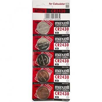 Pilas CR2430 Maxell, 3V, 30mAh