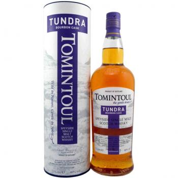Whisky Tomintoul Tundra Bourbon Cask 40% 1 litro