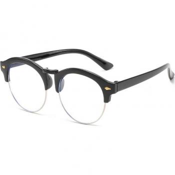 Schutzbrille gegen Blaulicht für Kinder – Runde Brille für Lesen und Spielen