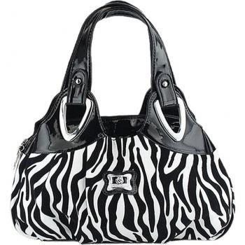 Sac à main en cuir PU pour femmes, fourre-tout carthame blanc