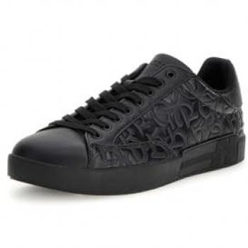 Guess 3D Monogram Black Sneakers
