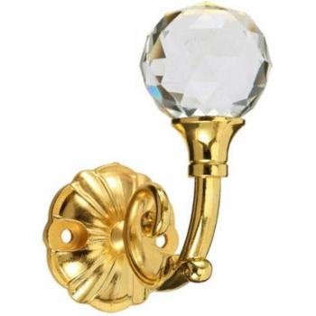 Large Curtain Hooks with Crystal Ball