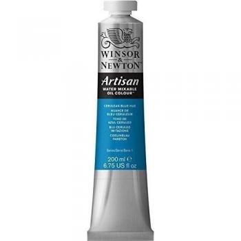 Winsor & Newton Wasserlösliche Ölfarbe 200ml Cerulean Blau Hue 138