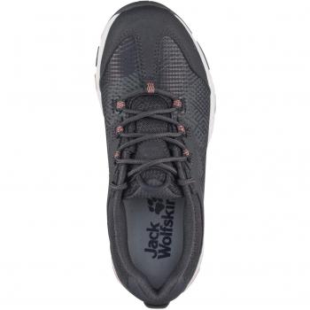 Jack Wolfskin Damen Rock Hunter Low Trekking-Schuhe, Grau