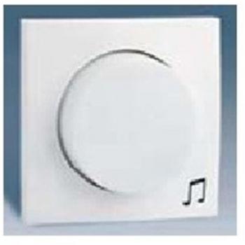 Tapa y Botón Potenciometro Altavoz Simon 28 Blanco Nieve 0701015964