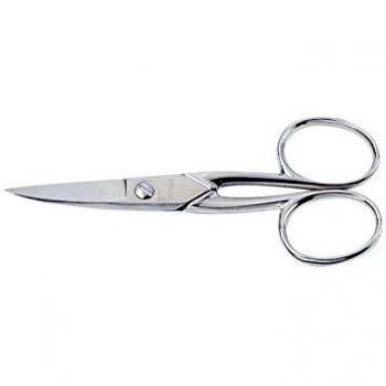 Gebogene Beter-Pedikürschere in Nickel-Optik