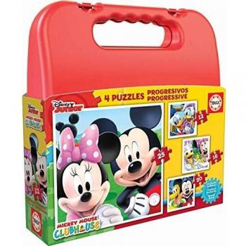 Boîte de puzzle Mickey Mouse Clubhouse 4 pièces