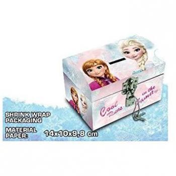 Frozen Cardboard Jewelry Box with Lock