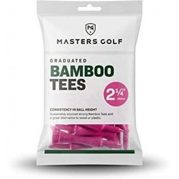 Masters Graduated Bamboo Tees (Pink 2 1/4)