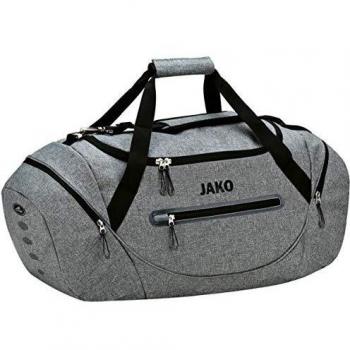 JAKO Champ Sac de Sport Mixte, Gris mélangé, Senior 65 x 31 x 32 cm
