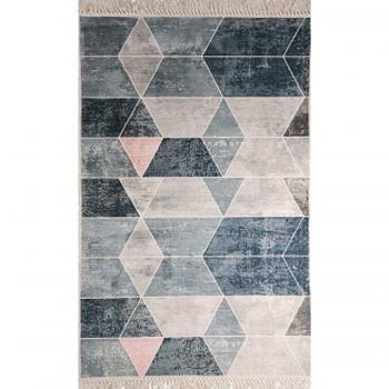 Tapis d'intérieur polyester multicolore 120 x 180 cm Mani Textile