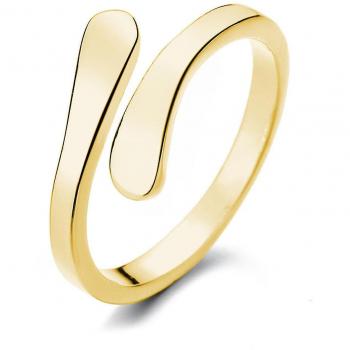 Bague de Couple en Or avec Diamant Ajustable