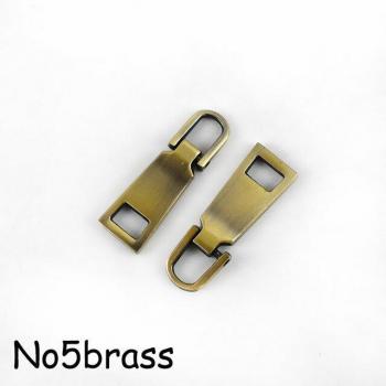 5Pcs Meetee Metal Zipper Pulls Set for Handbags and Garments