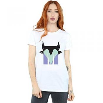 Disney Maleficent M Letter Tee – Cotton, Boyfriend Cut