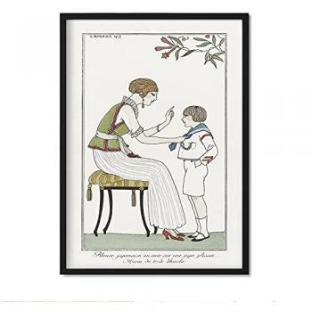 Decoración Interior Nacnic 086 con Arte de George Barbier