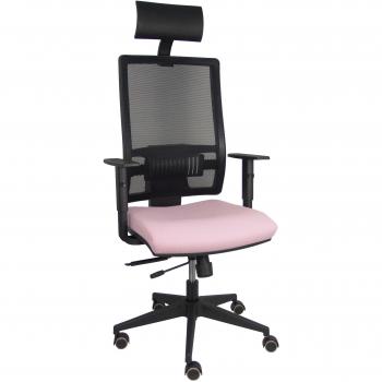 Büro-Stuhl mit Kopfstützungsfunktion – P&C B10CRPC – Rosa Design
