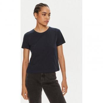 Sisley Dunkelblaues Boxy T-Shirt