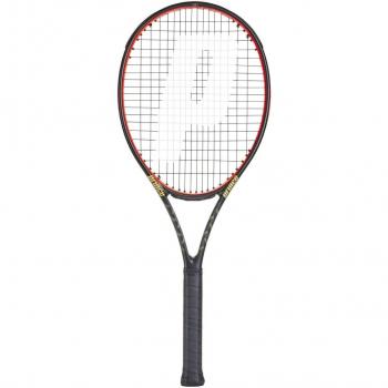 Prince O3 Beast 100 Schläger für Turniere – schwarz/rot – Griff 4:4,5 Inches