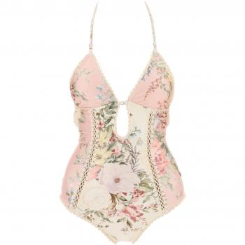 Maillot de Bain ZIMMERMANN Imprimé Floral Femme Rose 3