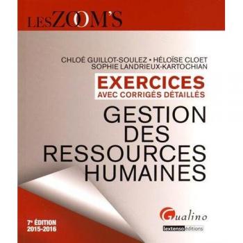 Gestion des ressources humaines 2015-2016