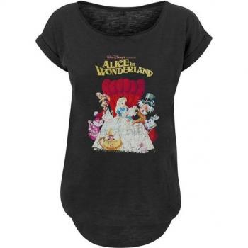 F4NT4STIC Alice im Wunderland Retro Shirt für Frauen
