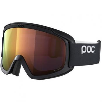 Maschera da sci POC Opsin Clarity con Lenti Uranium Black/Partly Sunny Orange