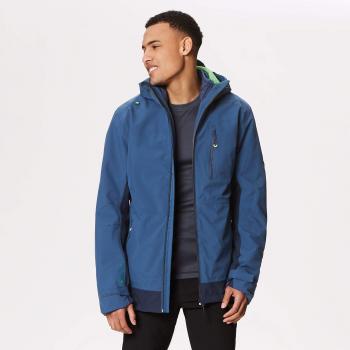 Regatta Herren Wentwood III 3‑in‑1 Zip-Out Fleece‑Jacke – Wetterfest, Dark Denim, Größe XXXXXL