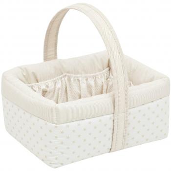 Cestina Beige Imbottita 22.5x29x29 cm