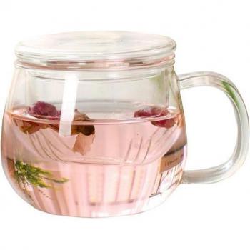 Transparente Tee Tasse für Genießer