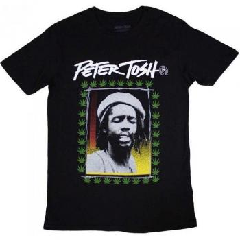 Tee Peter Tosh noir large 2XL