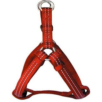 Harnais Chien Nylon Réglable Zolux Rouge 10 mm