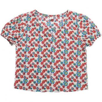 Camiseta Floral de Verano para Niñas