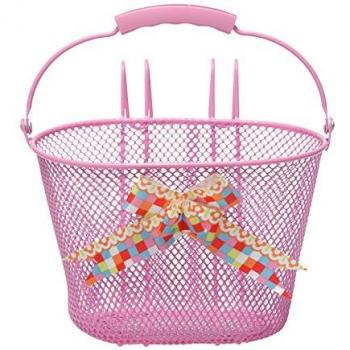 Panier de vélo Asti8 Litre Rose New Looxs