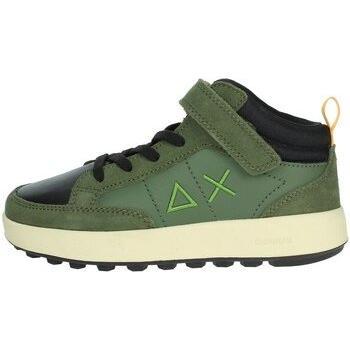 Baskets montantes vertes Sun68 Z44350K pour enfants