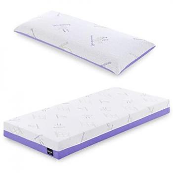 Set de Descanso Lavendel Matrax: Colchón 150x190 + Almohadas Visco