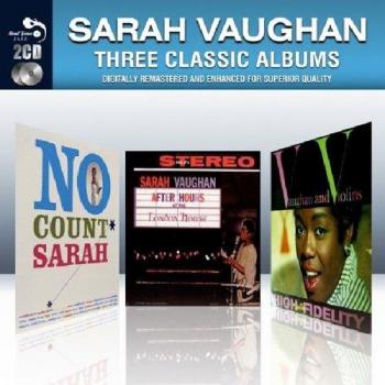 Real Gone – Sarah Vaughan (3 Classic Albums, 2010) – Used CD